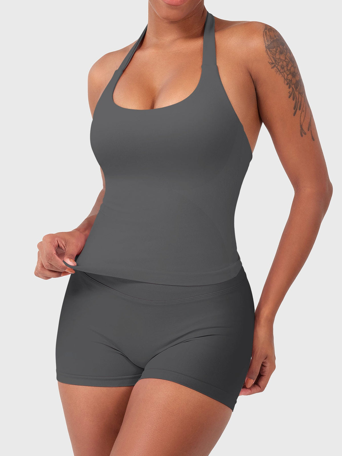 Blosee Kylie CoreFlex Seamless Halter Tank