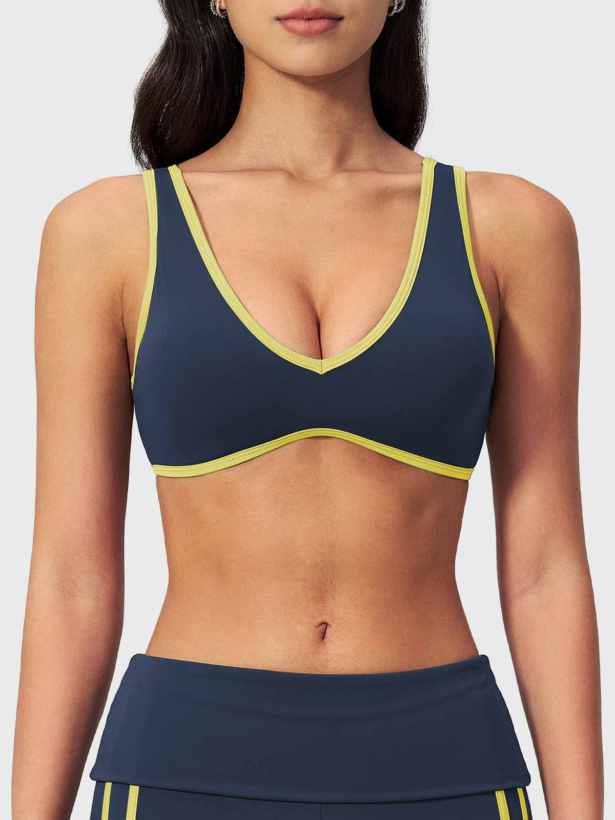 Blosee Fayza Color Block Sports Bra