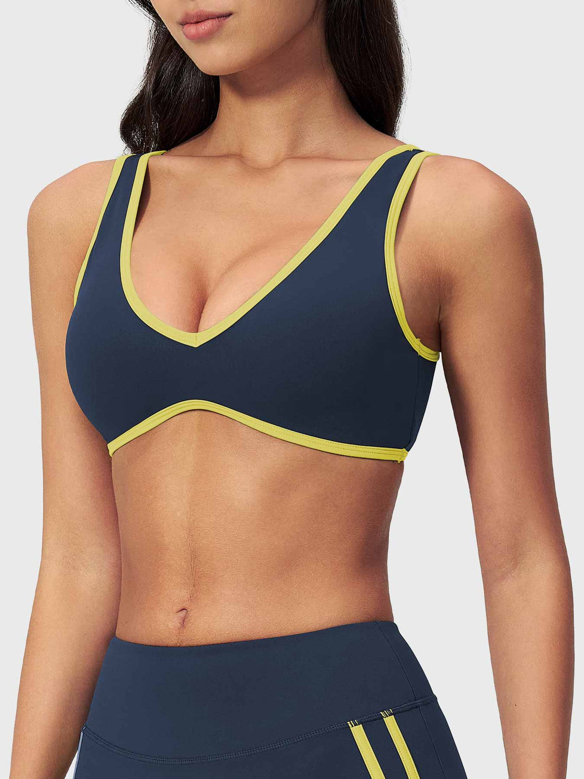 Blosee Fayza Color Block Sports Bra
