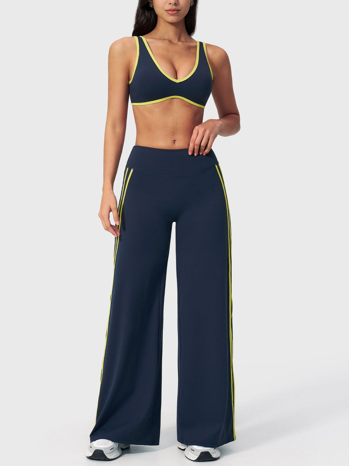Blosee Fayza Color Block Sports Bra