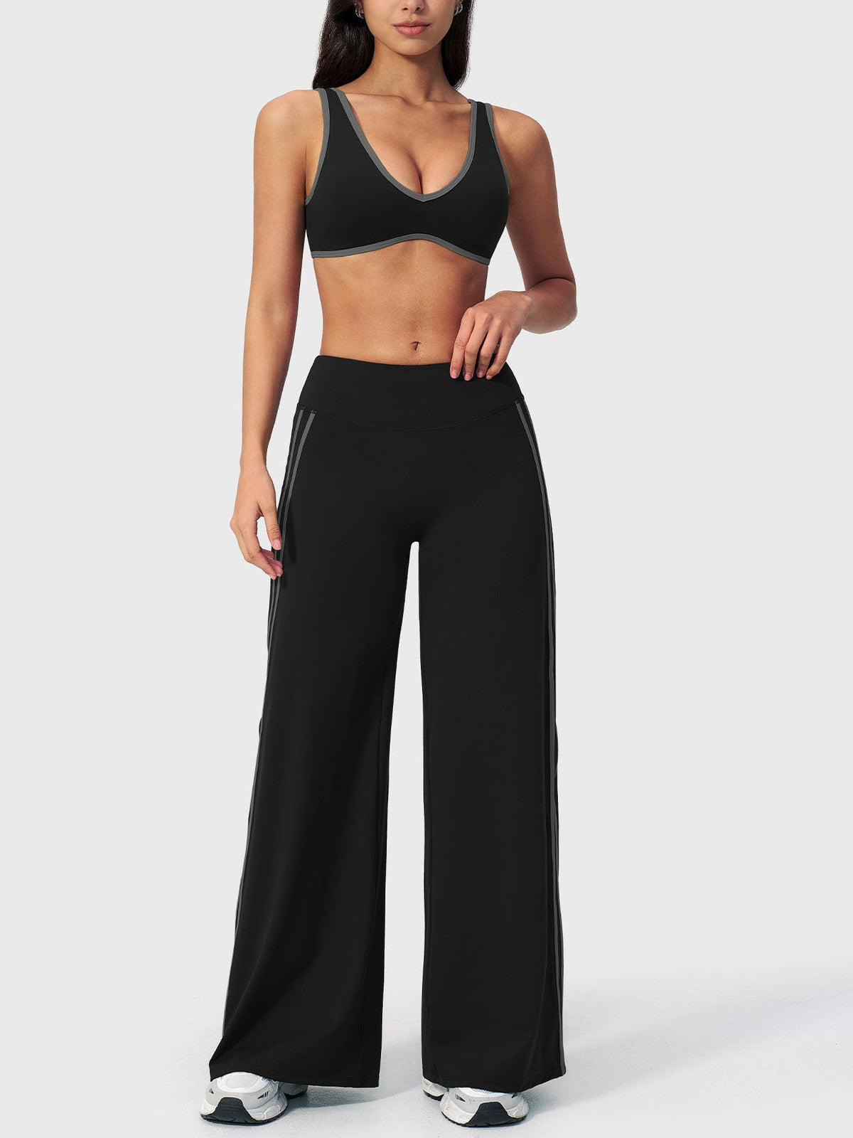 Blosee Fayza Color Block Sports Bra
