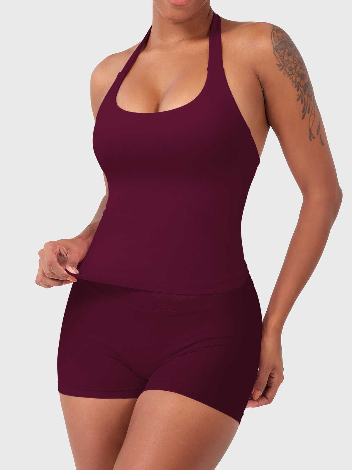 Blosee Kylie CoreFlex Seamless Halter Tank