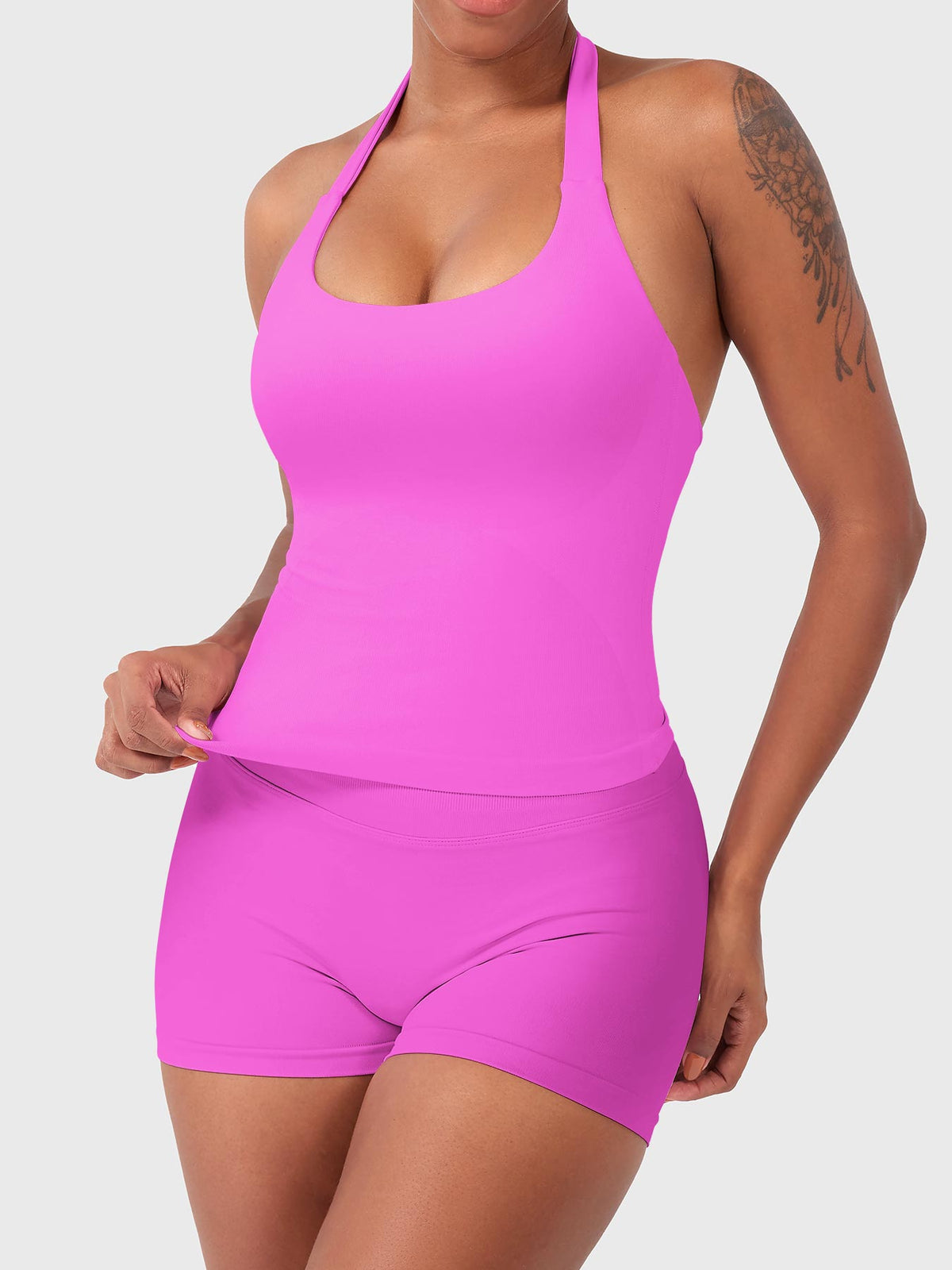 Blosee Kylie CoreFlex Seamless Halter Tank