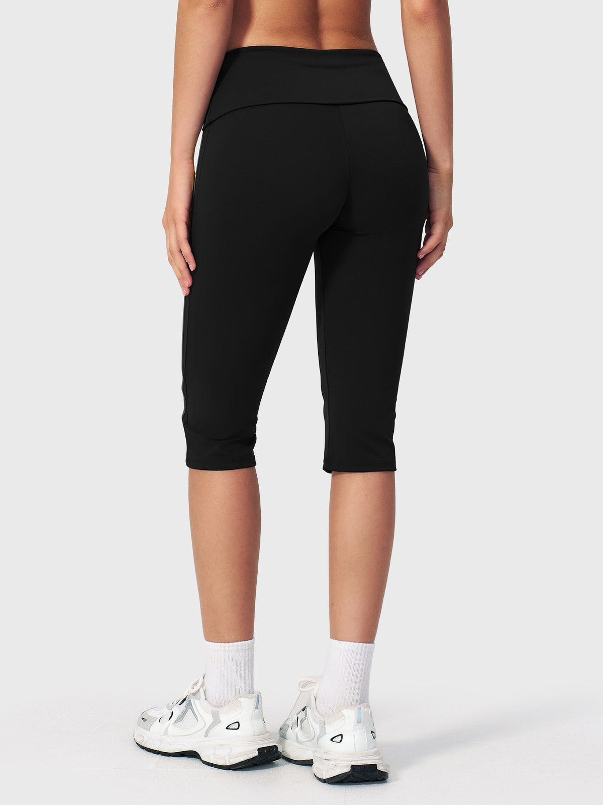 Blosee Fayza Fold Over Capri Leggings
