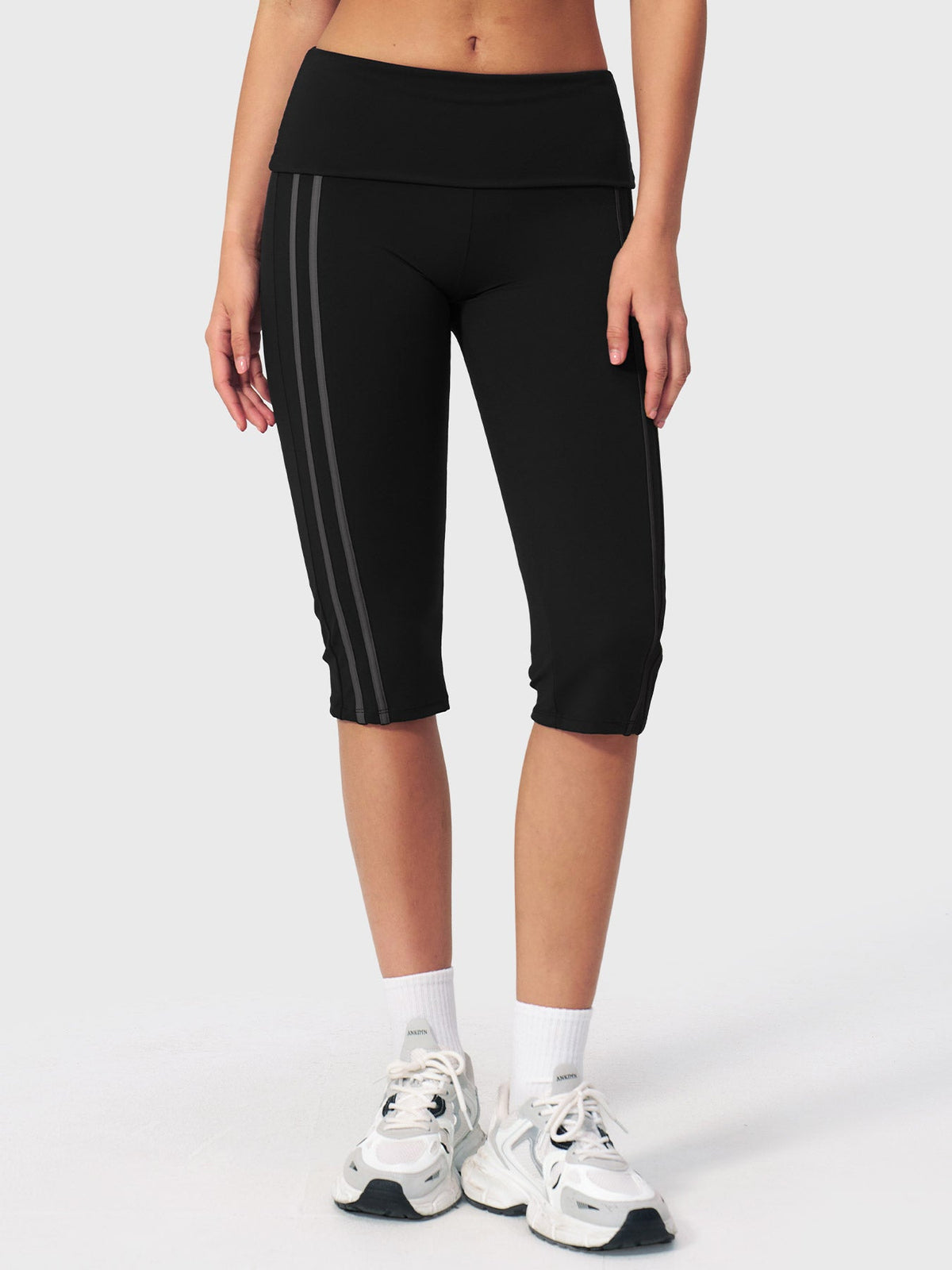 Blosee Fayza Fold Over Capri Leggings