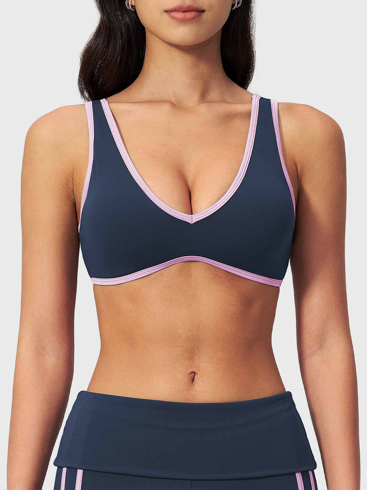 Blosee Fayza Color Block Sports Bra