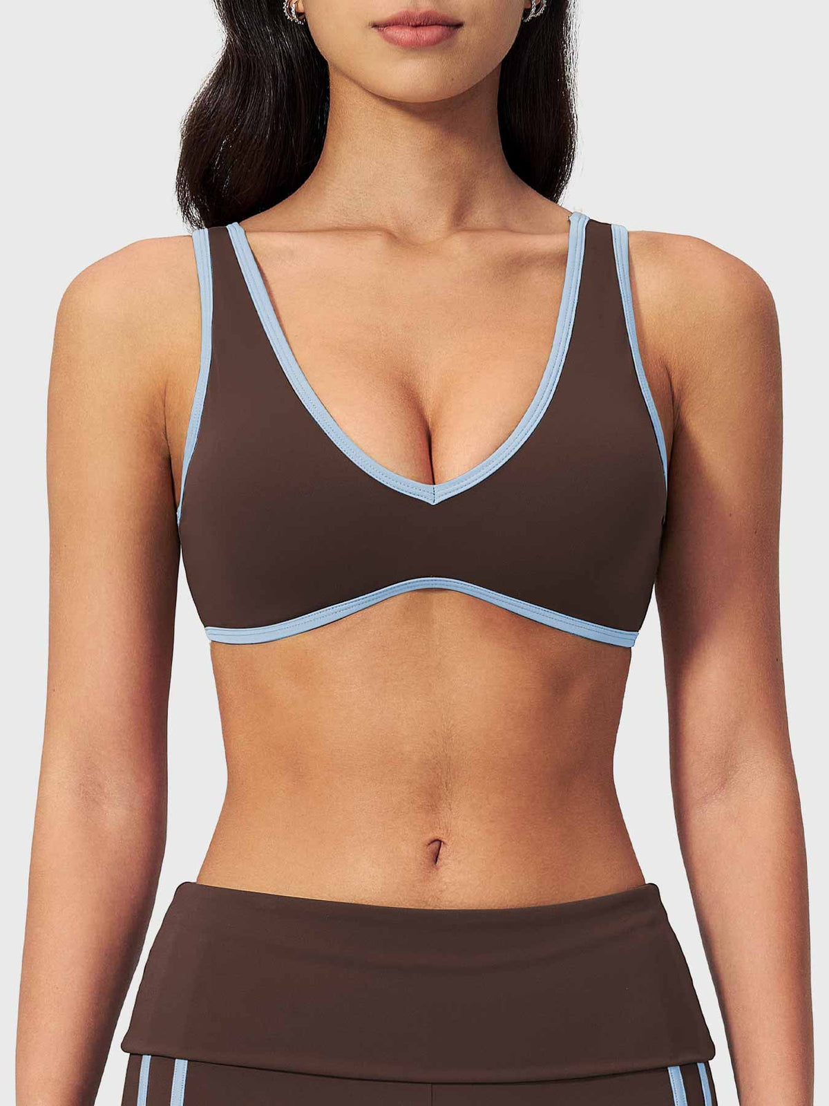 Blosee Fayza Color Block Sports Bra