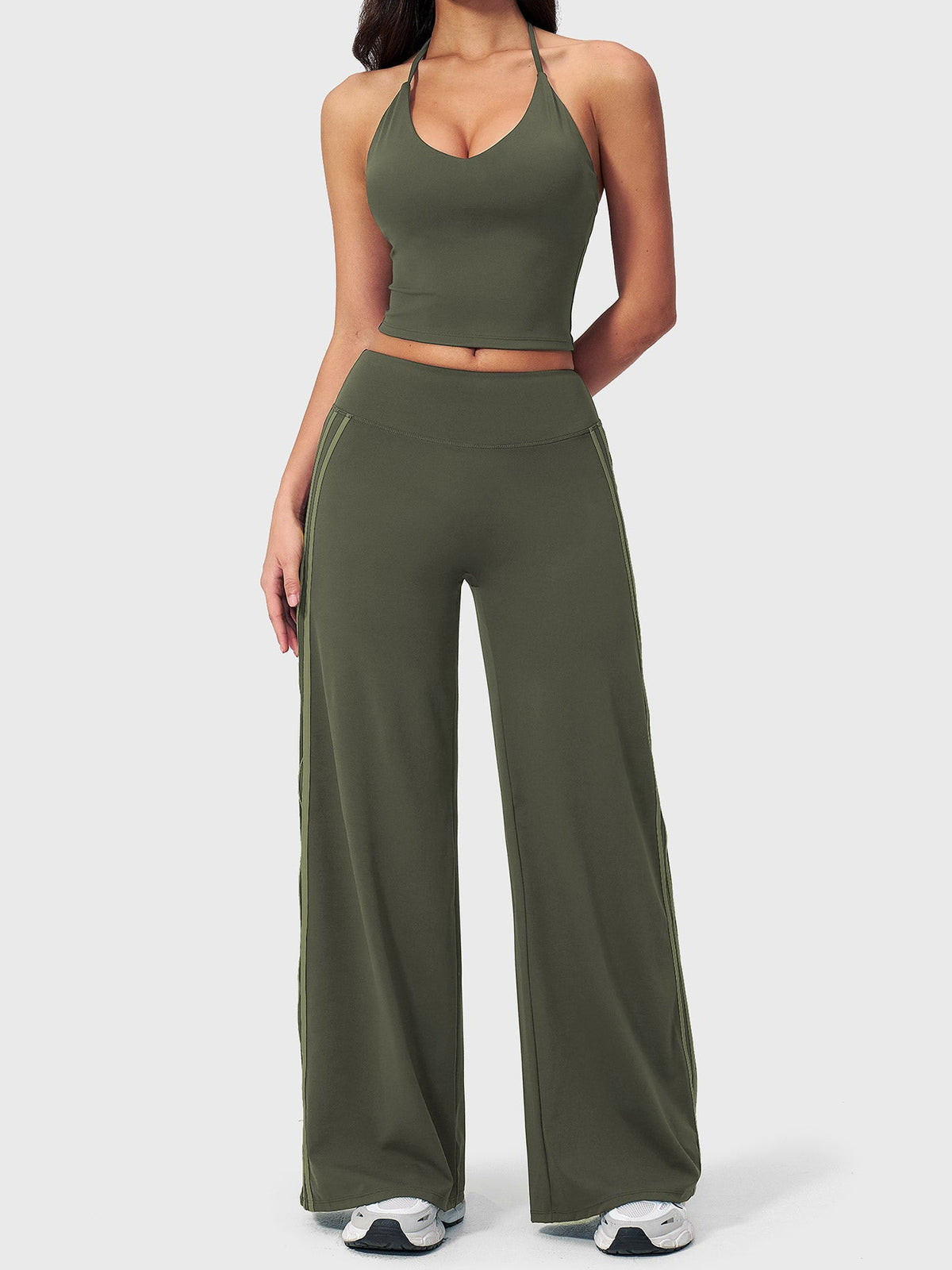 Blosee Fayza Stripe Straight Leggings